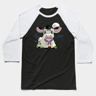 Buttermilk the Baby Cow Baseball T-Shirt
